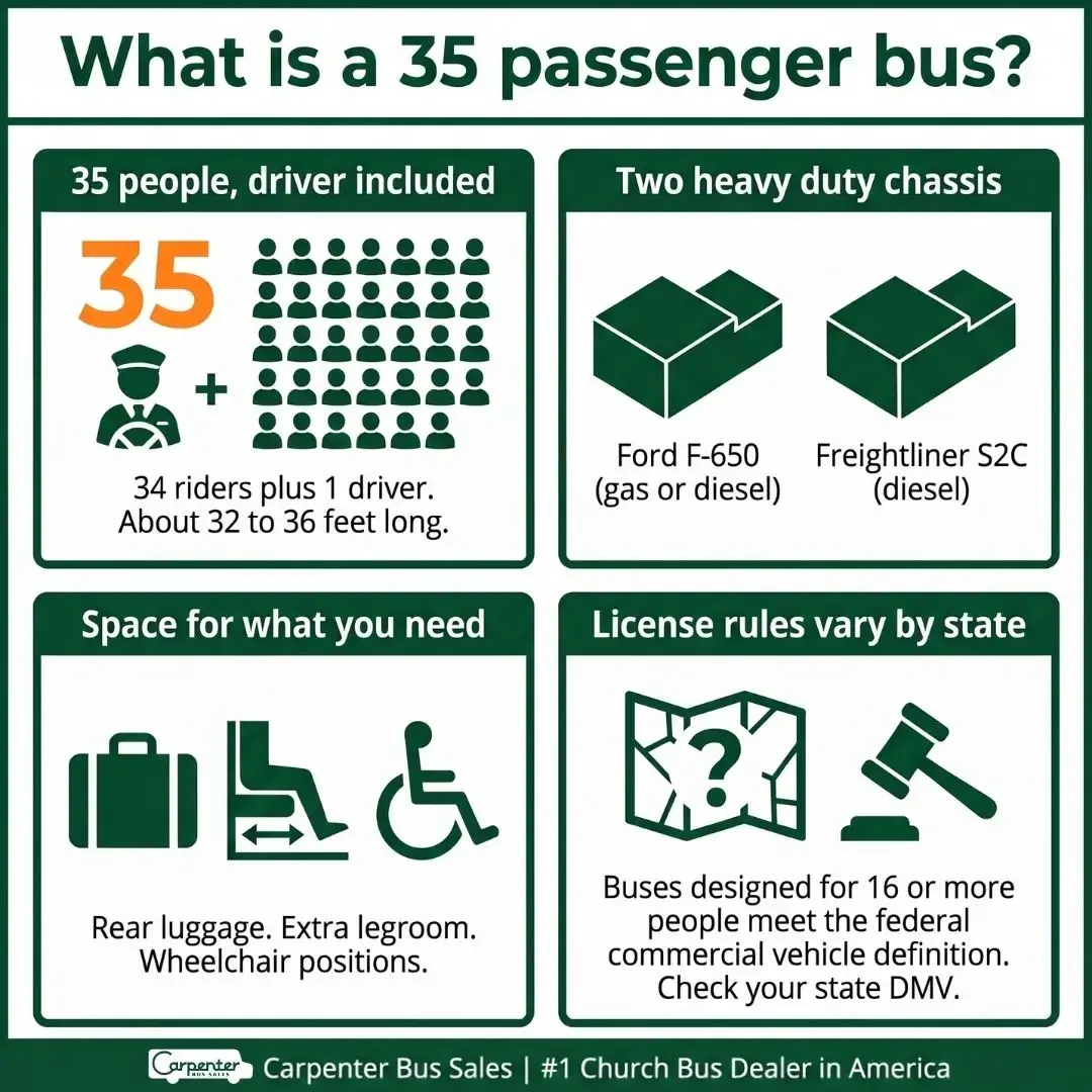 35 passenger bus: the complete guide for buyers