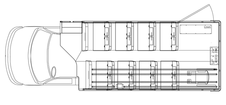Collins Magellan: DH516 - 24 + 1WS Floor Plan