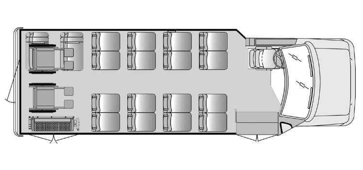 Glaval Universal: 17 + 2 WS Floor Plan