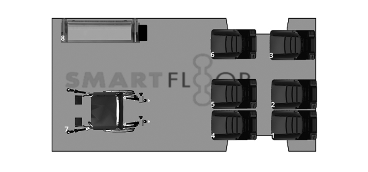 ADABoy ProMaster: Side Lift 8 +1WS Floor Plan
