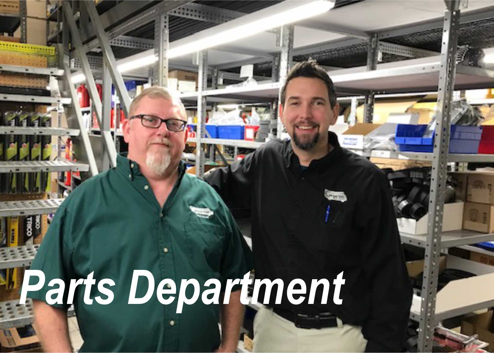Parts Department Team