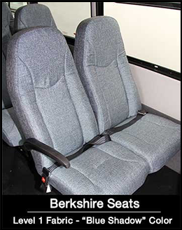 Berkshire Seats - Level 1 Blue Shadow
