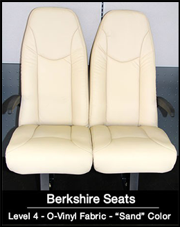 Berkshire Seats - Level 4 Vinyl Sand
